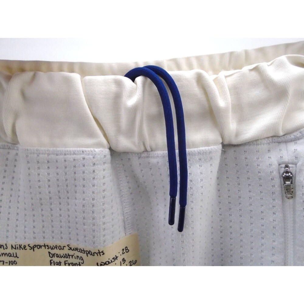 Nike Sportswear Women Size S White Sweatpants CZ3617-100 Straight Leg loose Fit - Picture 4 of 9